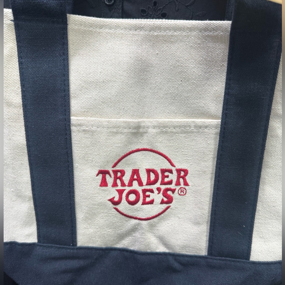 NEW Trader Joe’s Mini Canvas Tote